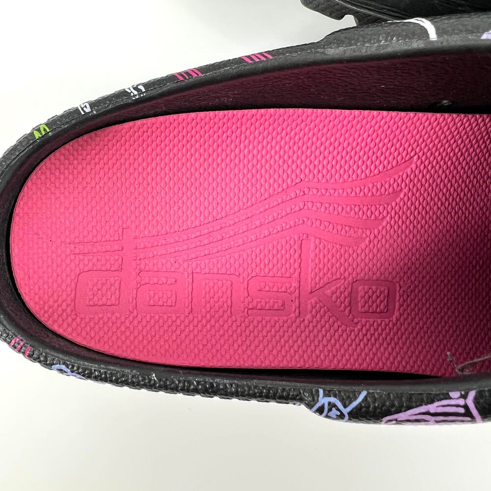 Dansko Womens Kane Mule Dog Print Backless Shoe Molded Euro Size 36 (6-6.5) - Picture 6 of 9